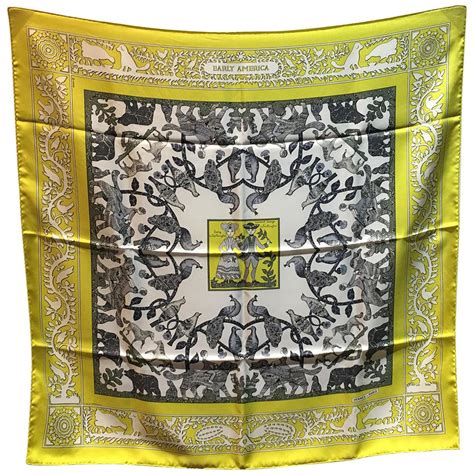 hermes gener peris yellow shawl